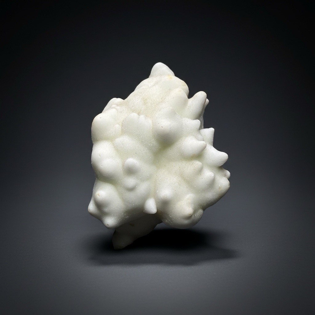 Superb White Flos Ferri Aragonite “Flower of Iron” | Lom Vitošov, Czech Republic