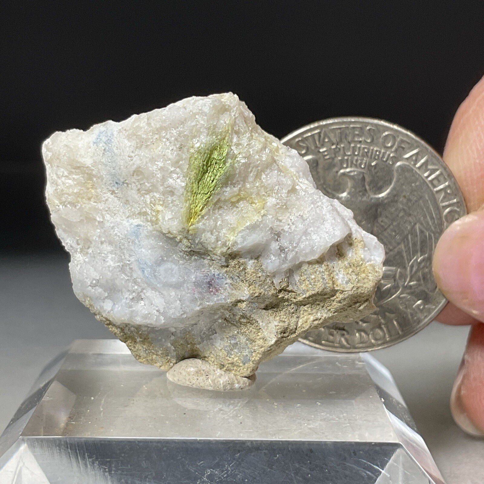 SS Rocks – Jamborite, Quartz (Halls Gap, Lincoln Co, Kentucky) 14g