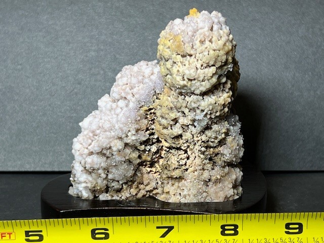RARE BEAUTIFUL UNIQUE 3 7/16 ” DRUZY AMETHYST STALACTITE FORMATION, URUGUAY