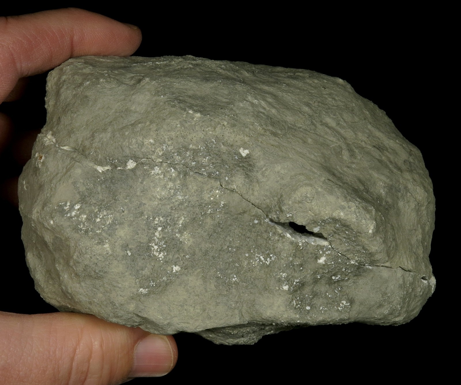 1-1/2″ Barrel Calcite crystal on Quartz w/ Pyrite 5-1/2″ Keokuk Geode !!!