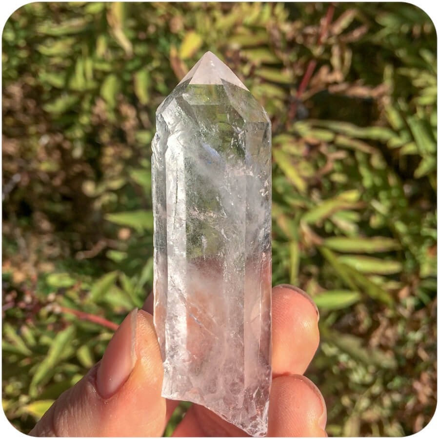Raw Clear Quartz Point / Protection / Cleansing / Chakra Balance / Energy