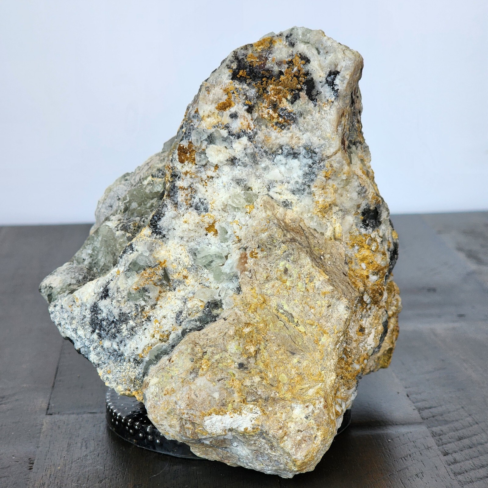 3 lb 5.9 oz Fluorite Crystal Cluster 5.5″
