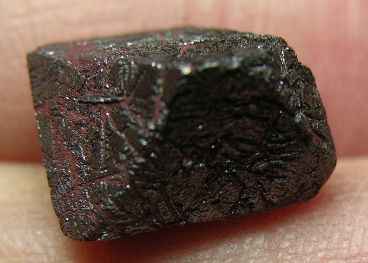 #34 Pakistan 19.75ct Natural Octahedron Magnetite Crystal Specimen 3.95g 16mm