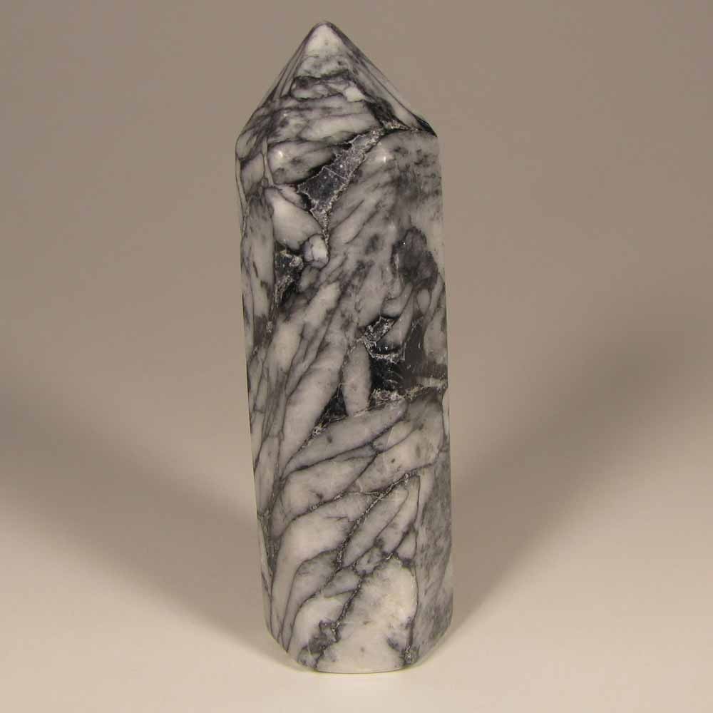 2.7″ PINOLITE Pinolith Tower Polished Gemstone Point Obelisk – Austria