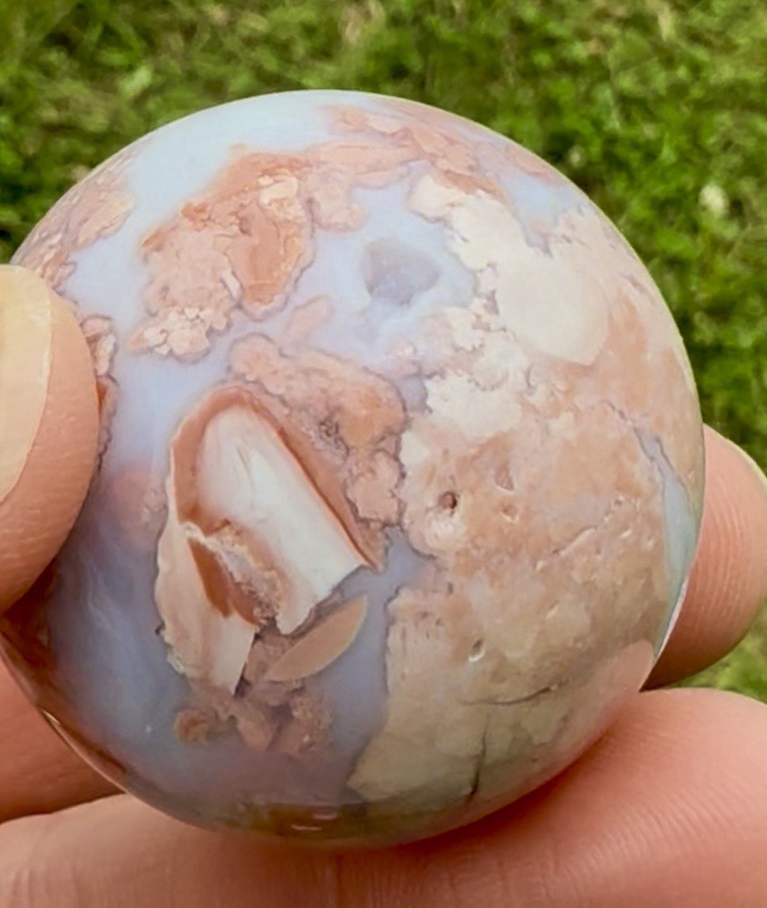 Cotton Candy Agate Sphere 40mm/87g