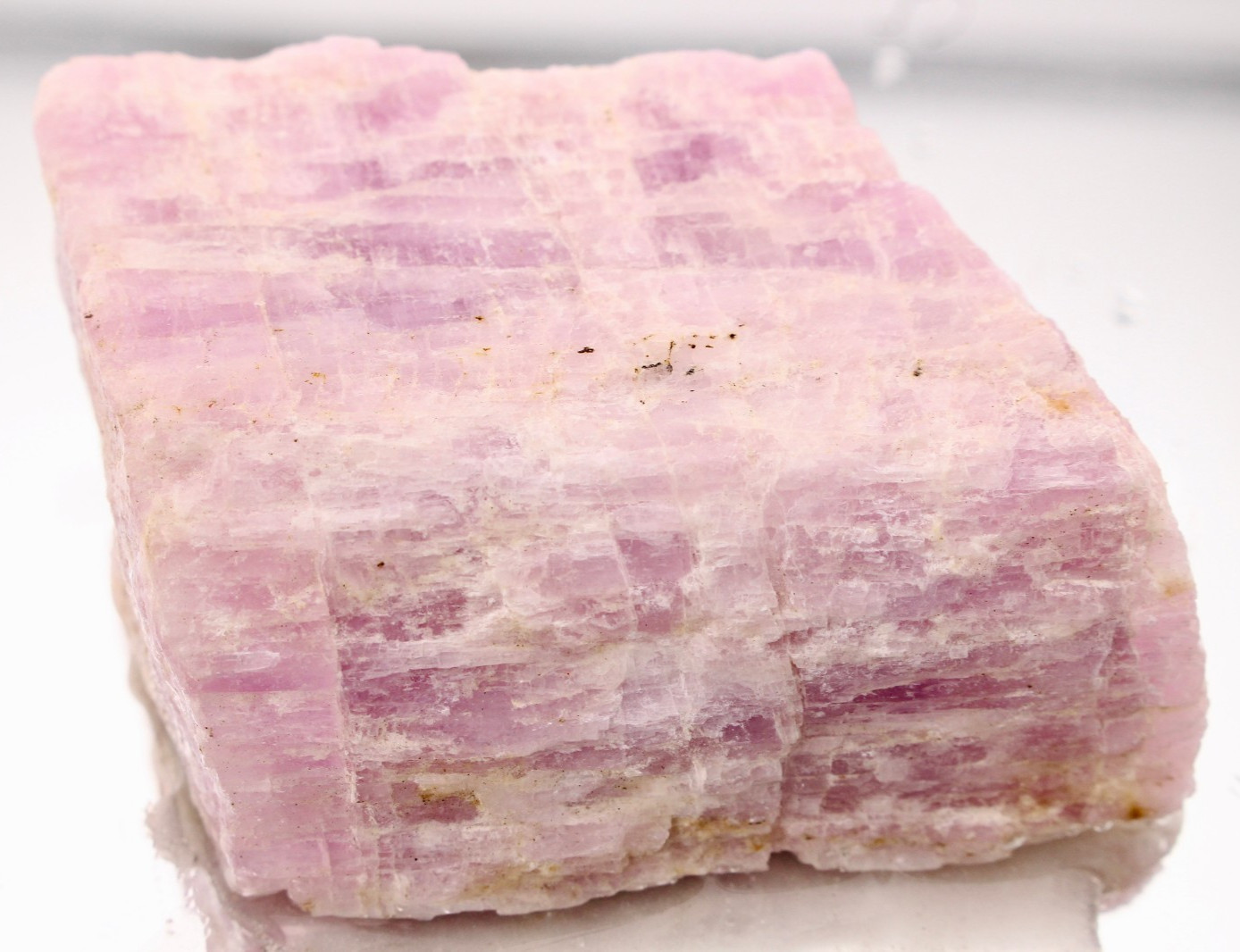 8.3oz UV ACTIVE Kunzite Nigeria Purple Lilac Raw Natural Rough Crystal Mineral