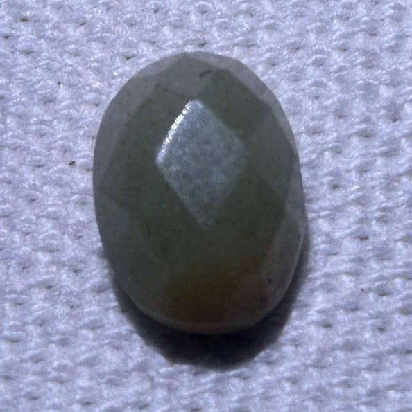 Ye Ming Zhu Cut Polished Faceted Glowing Stone (RARE)