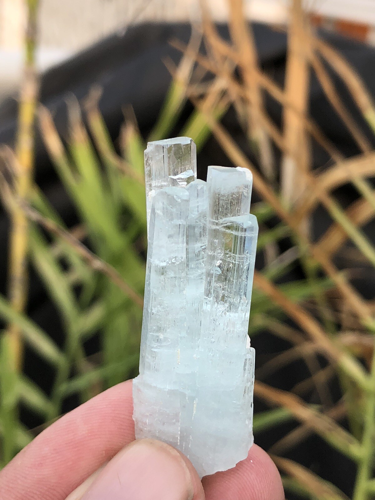 69.8 Grm Top Class Aqumarine Crystal Natural From shigar Pakistan