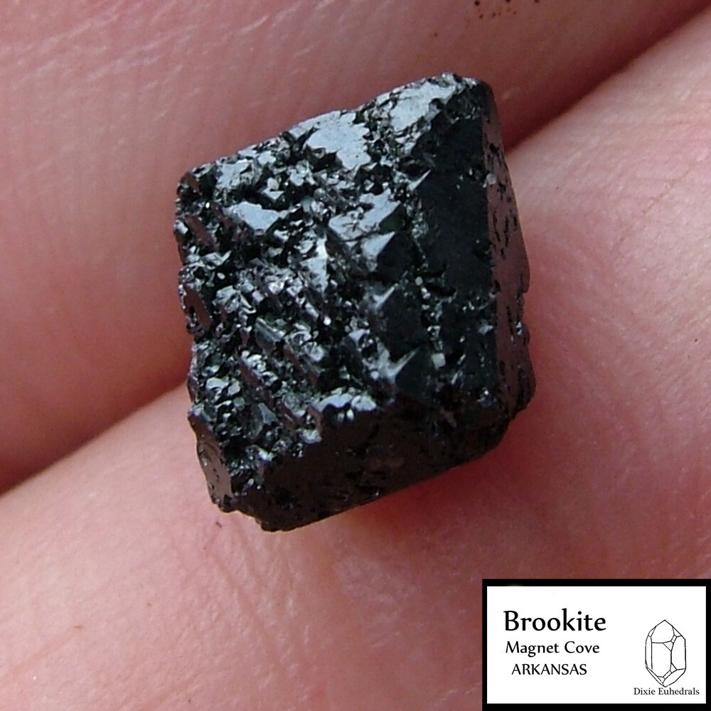 5/16″ BROOKITE crystal MAGNET COVE ARKANSAS HOT SPRINGS bulk listing