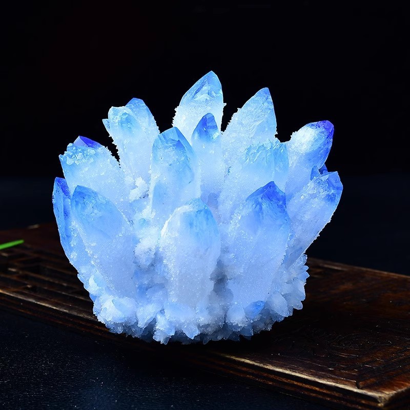 200-300g Raw Amethyst Crystal Quartz Cluster Specimens Healing Reiki Ornaments