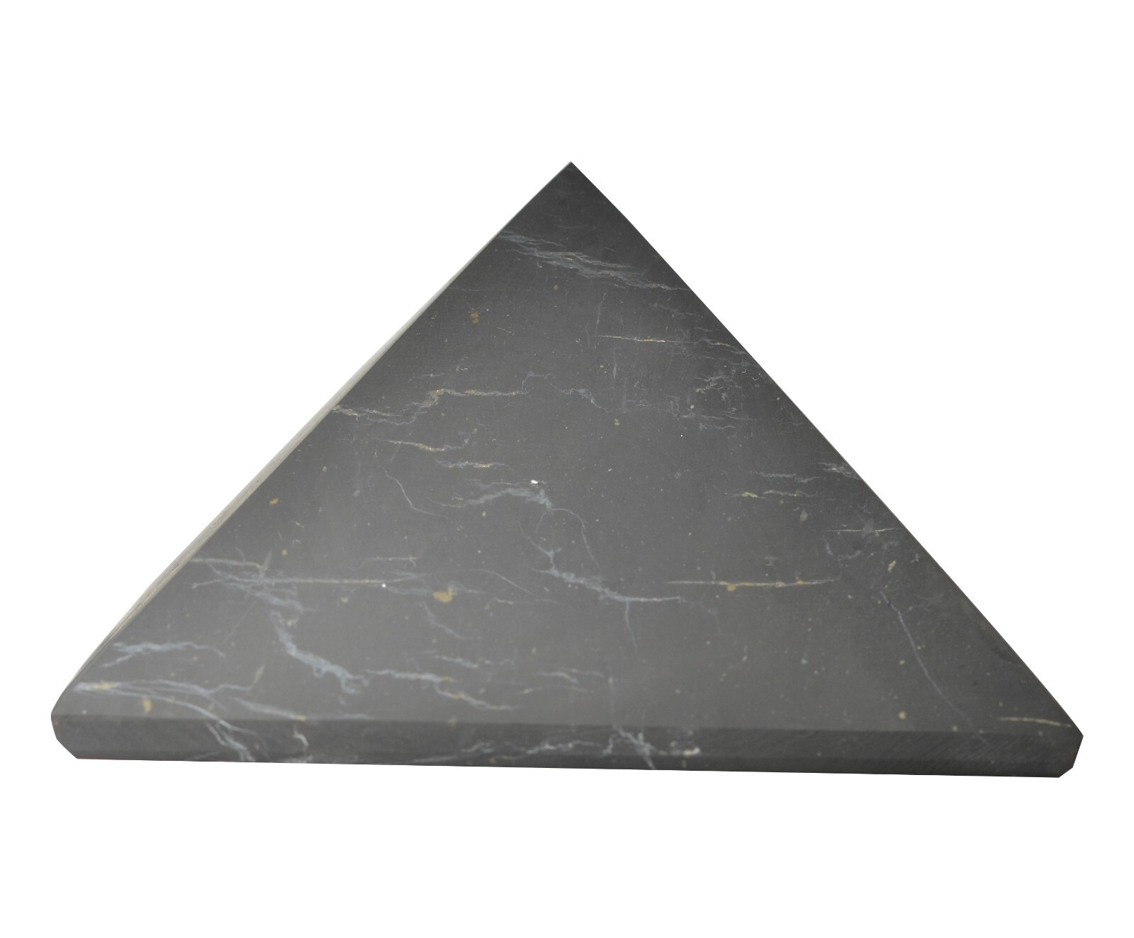 Shungite World Shungite Pyramid – Various sizes ( Polished or Unpolished )