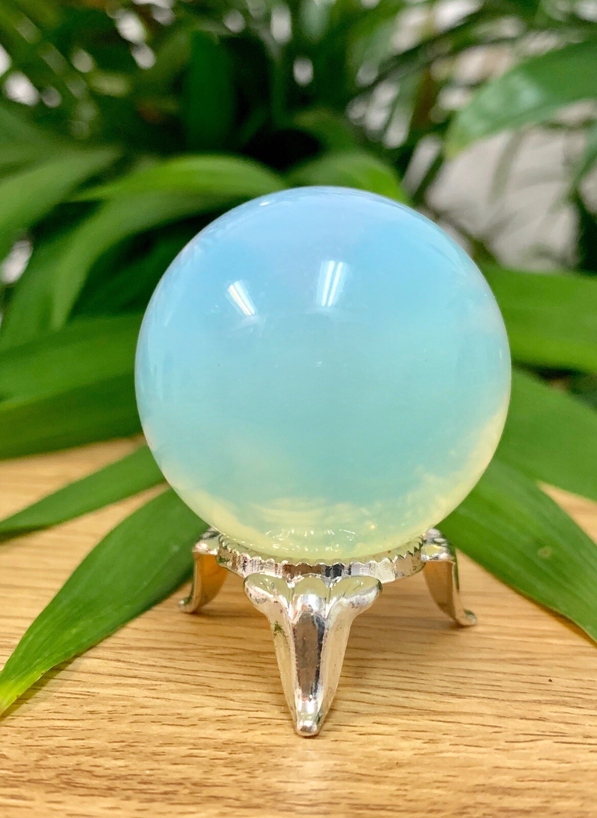 40mm Opalite Sphere Opalite Crystal Ball Gemstone Specimen Reiki Chakra Wicca