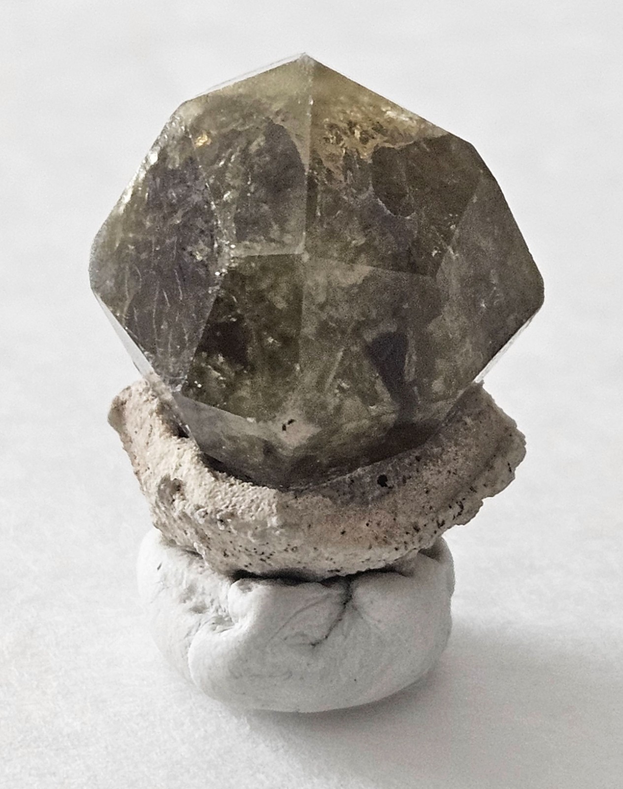 Glassy Green Grossular Garnet on Matrix – Vilyui, Siberia, Russia
