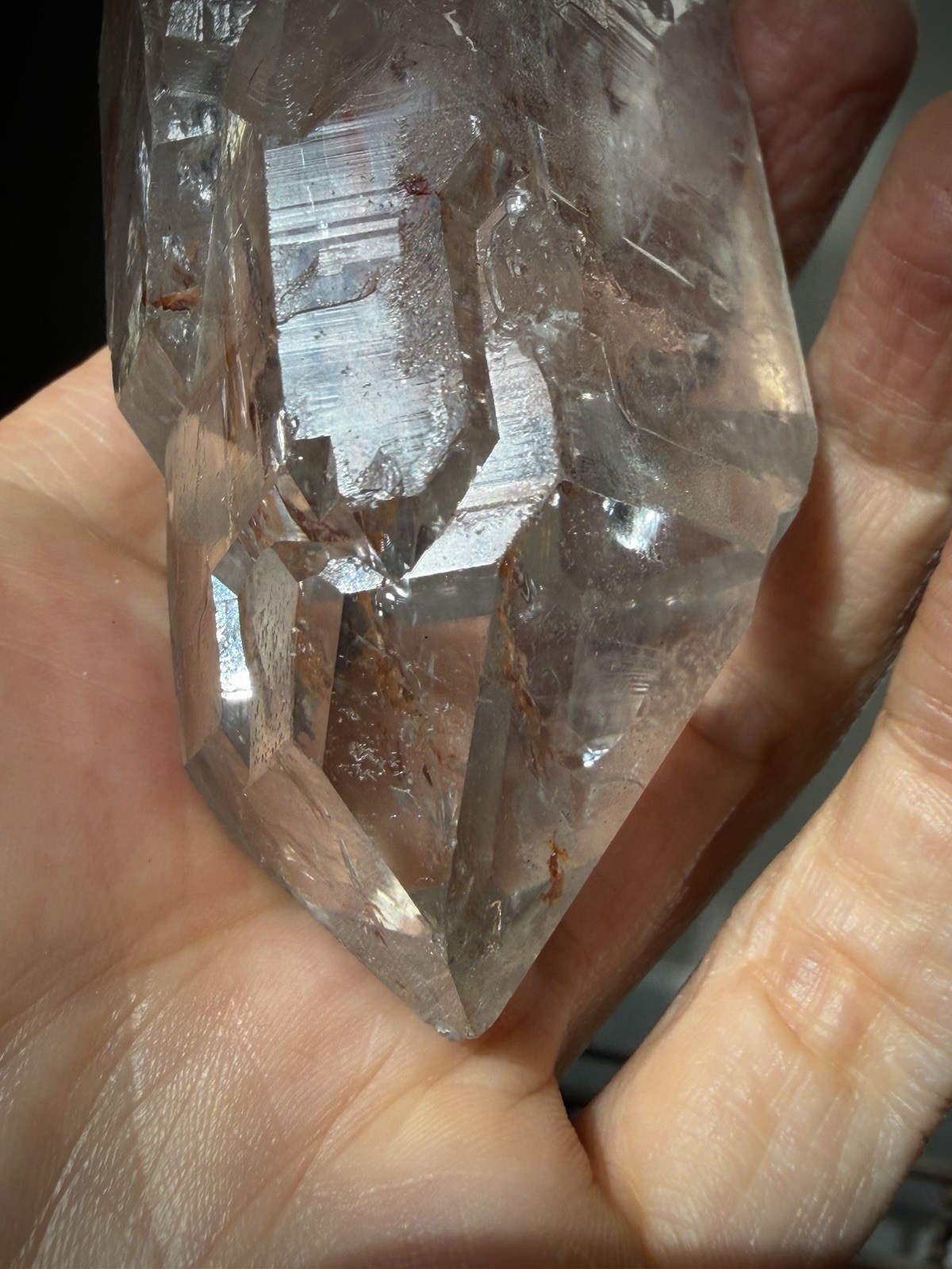 Cathedral Quartz Crystal Iron Quartz Glassy Quartz Window Quartz Brazil Crystal