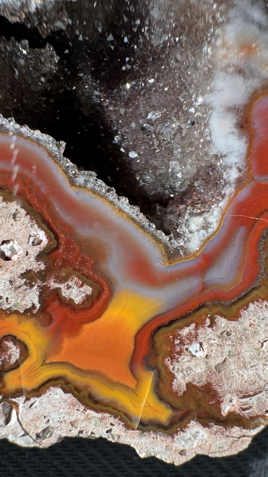 Multicolor Rare Thunderegg Agate Pair From Pujiang China