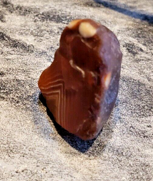 5 Bright Eyed Goblin – Lake Superior Agate – Bonus Banding – Red and White