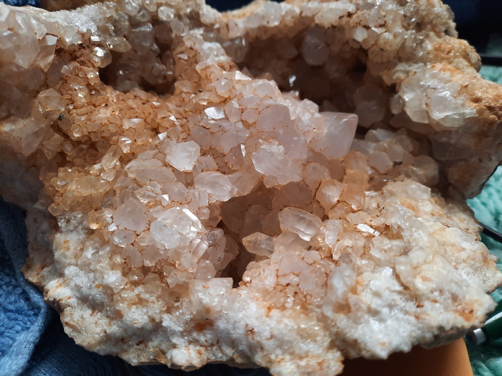 Kentucky Geode Fragment, Large Crystal Cluster. 3+ Pounds 6+ Inches
