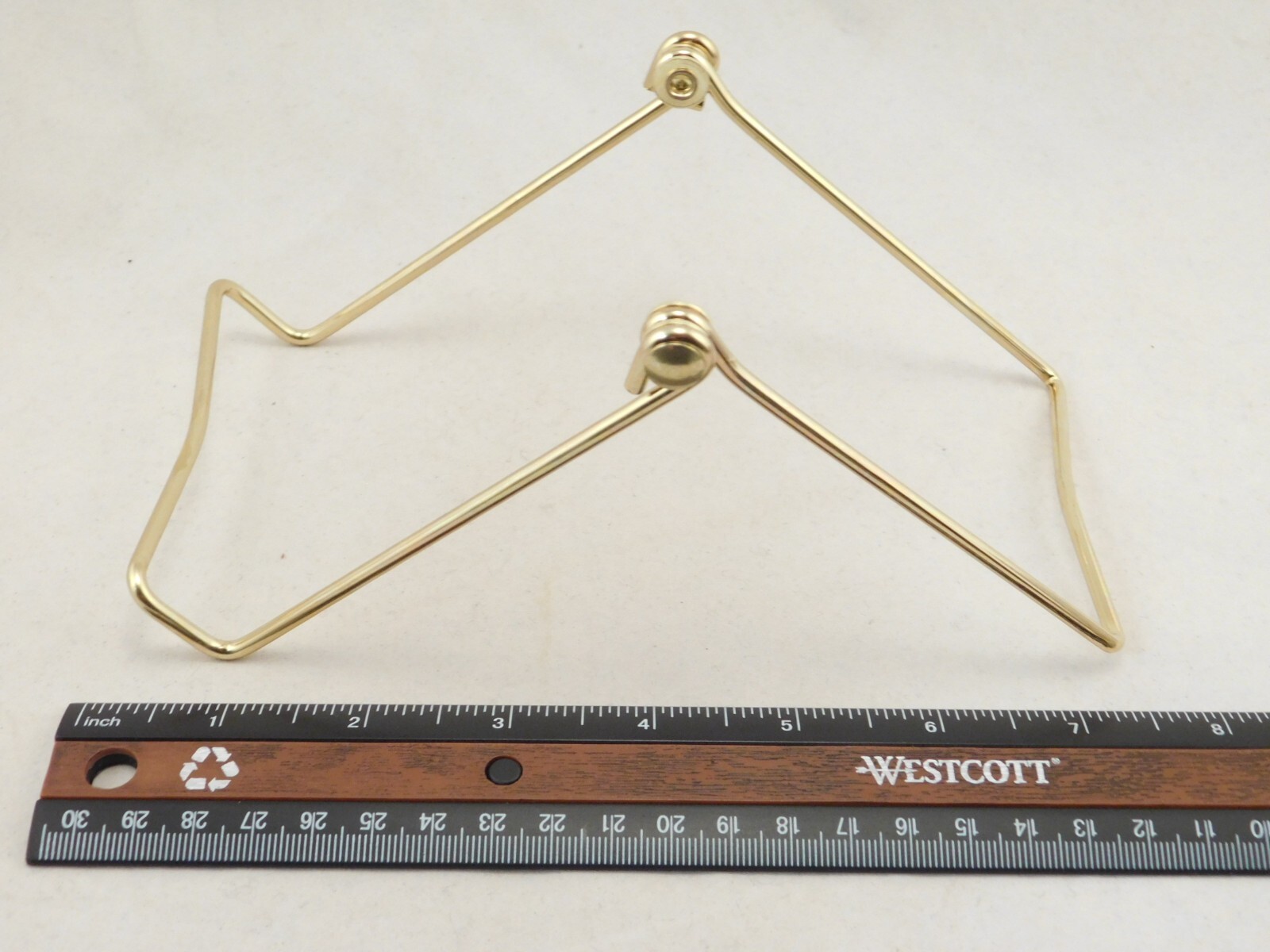 Easel Display Stand Gold Color Adjustable Medium Sized