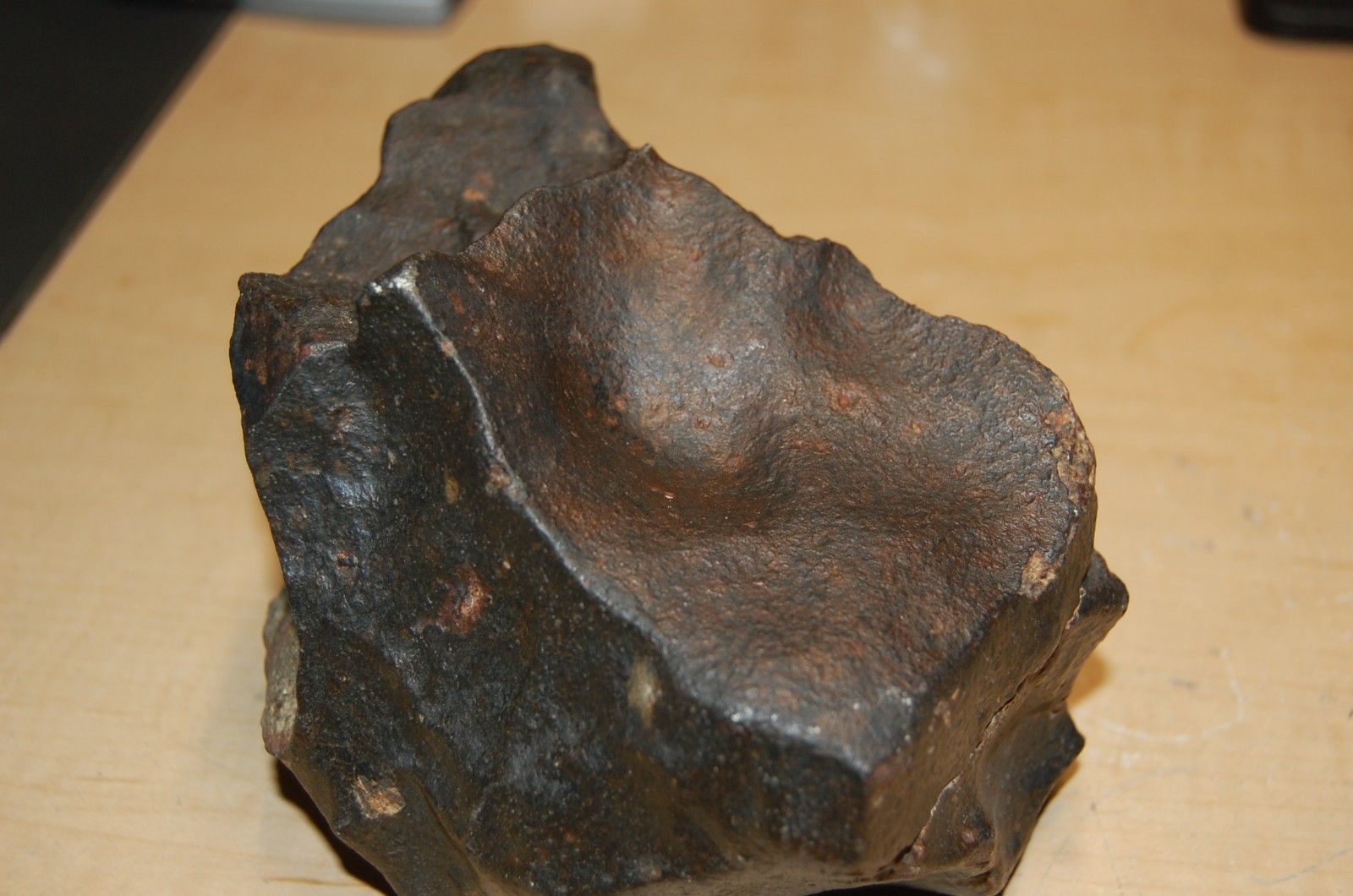Magnificent, 2108-gram, oriented, unclassified, chondrite meteorite, NWA Morocco