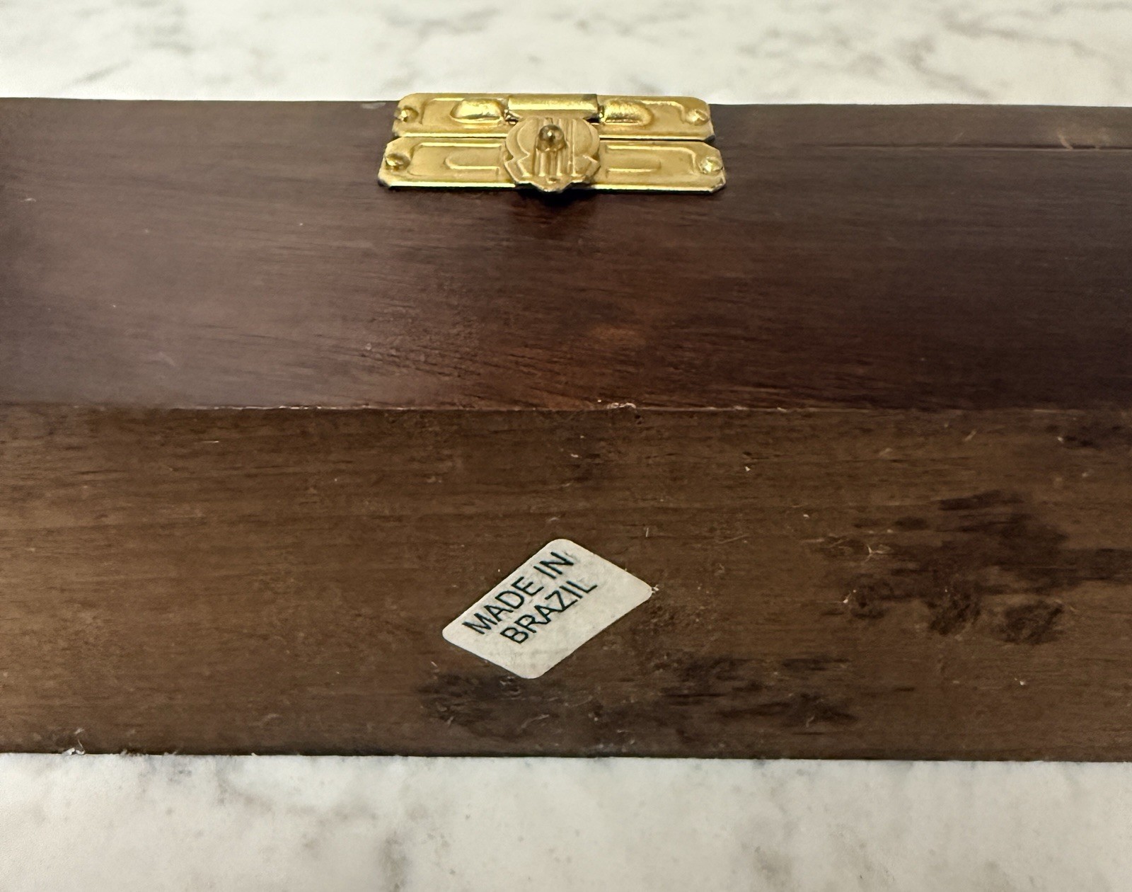 Sacred Geometry Crystal Platonic Solids With Wooden Display Box Made In Brazil