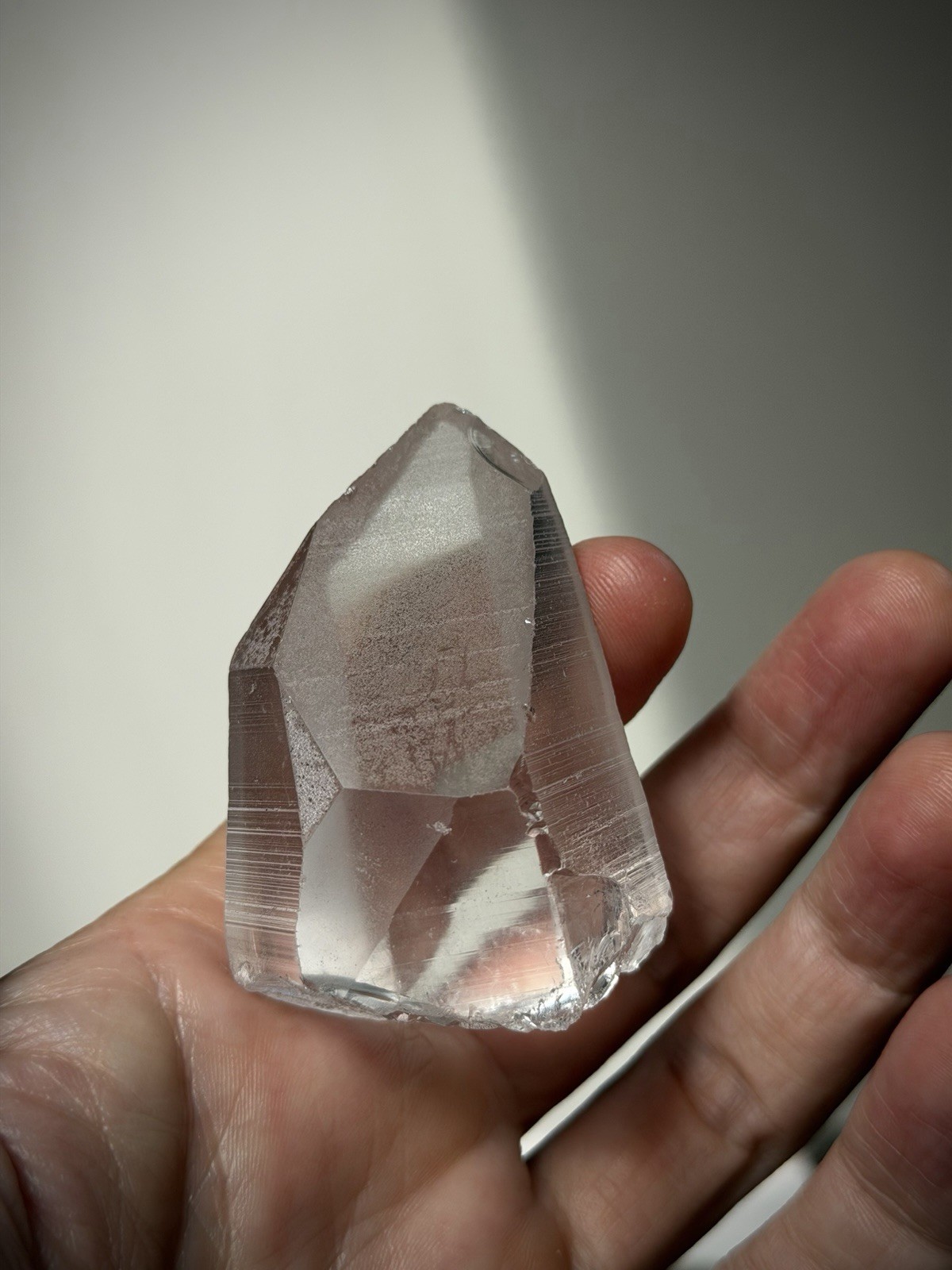 Lemurian Quartz Crystal Optical Quartz Self Healed Quartz Brazil Crystal
