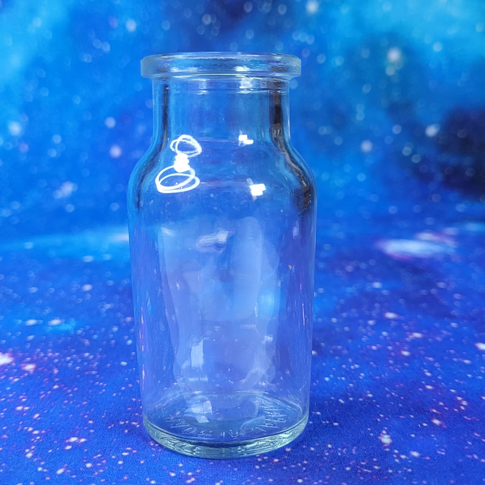 Ocean Jasper Natural Stone Tumbles in Vintage 4 oz Apothecary Glass Jar *Video*