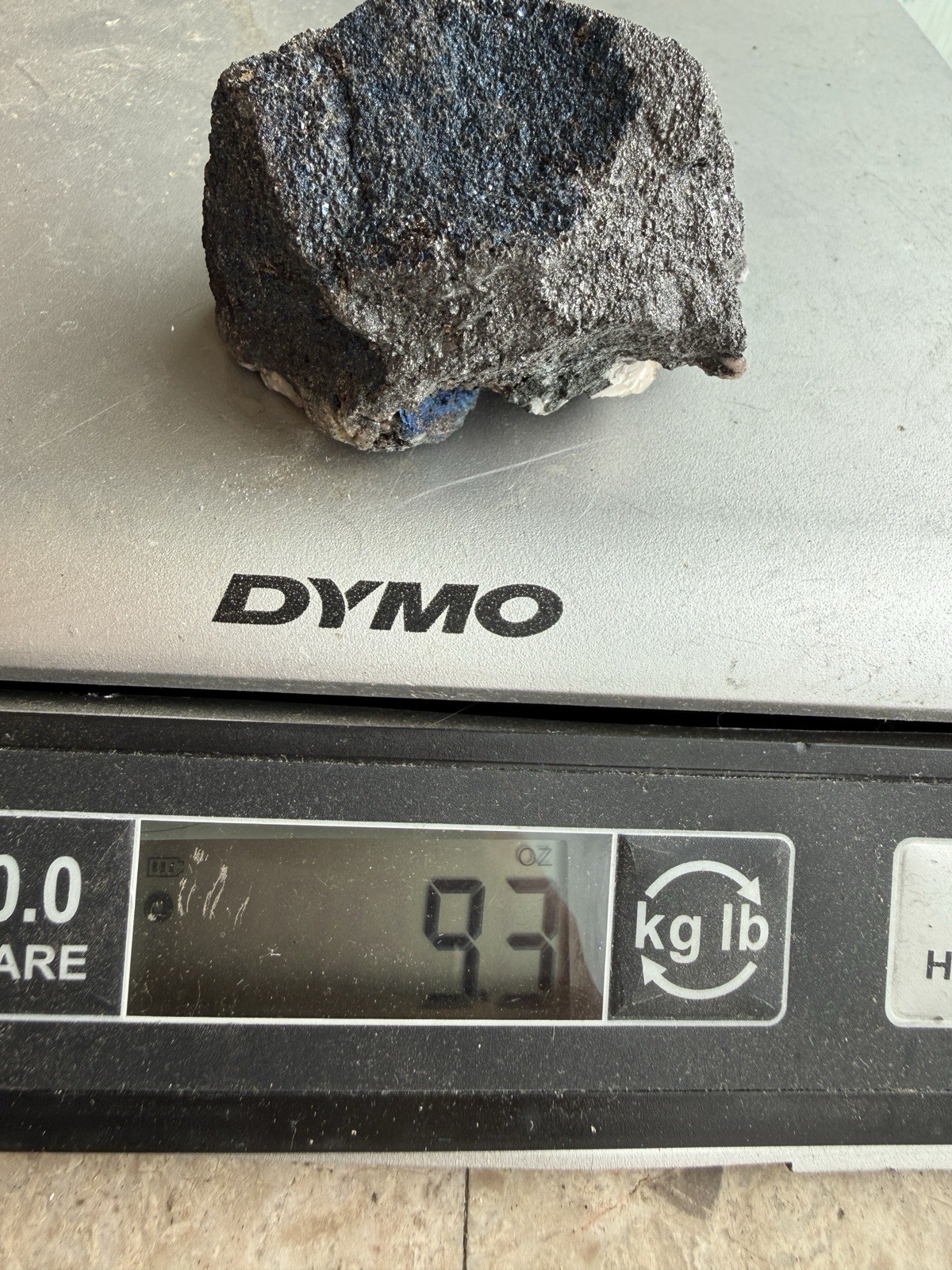 Iridescent Bornite Peacock Ore Mineral Specimen 264g Metallic Blue Rock Quartz