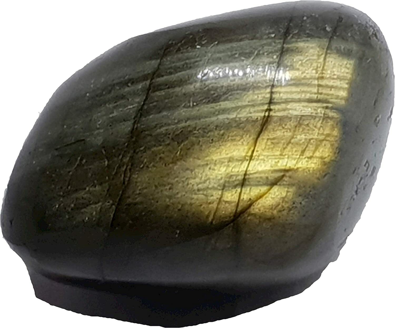 Labradorite Polished Gemstone AAA Crystal Madagascar 35 X 22 X 20mm 25g Lbr37