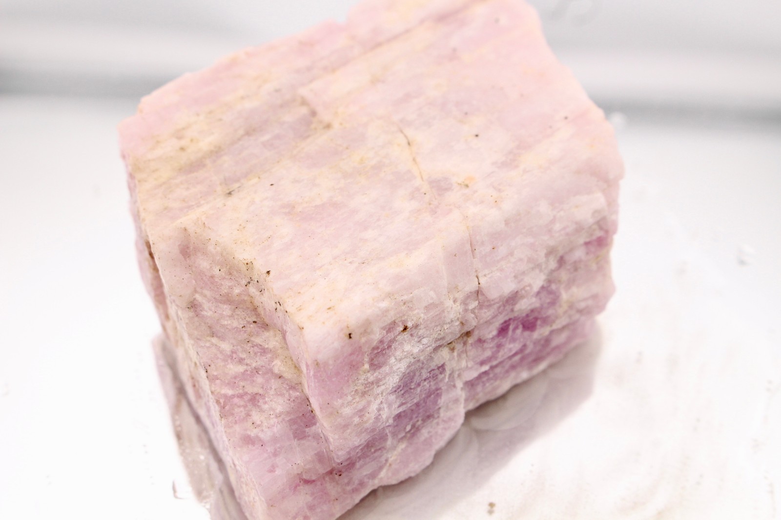 8.3oz UV ACTIVE Kunzite Nigeria Purple Lilac Raw Natural Rough Crystal Mineral