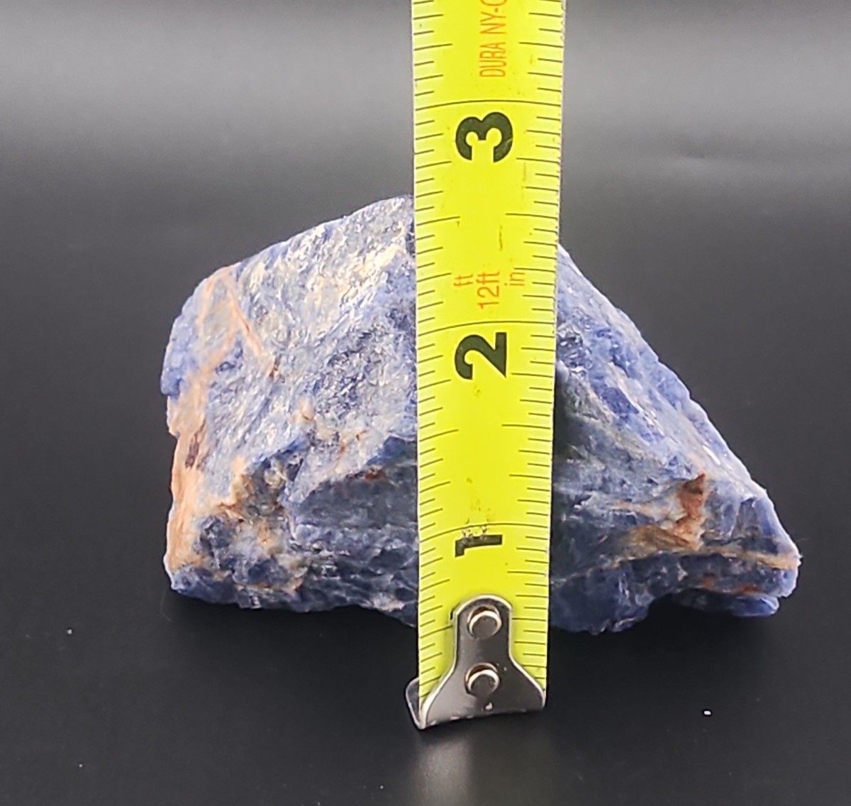 242g Raw Rough Sodalite Blue Stone Rock Crystal Mineral Specimen US Seller!!!