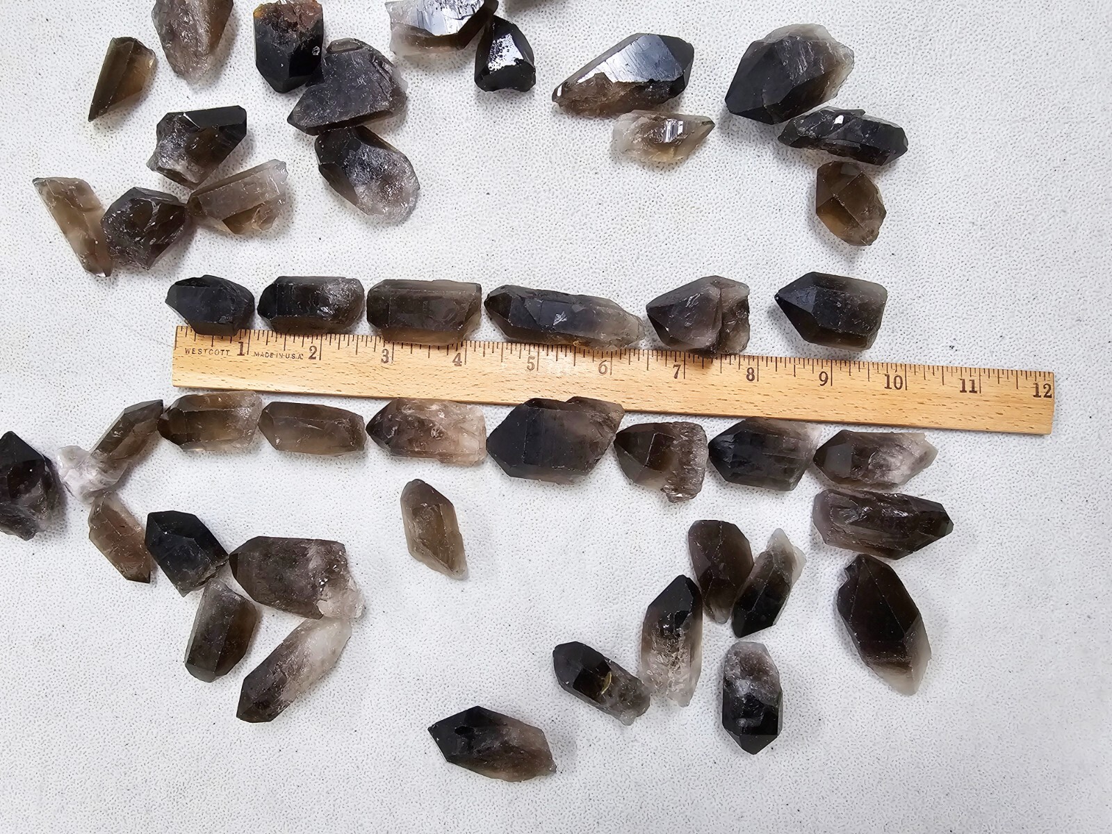 Smoky Quartz Points Natural Smokey Crystal Stone Point Wholesale Lot