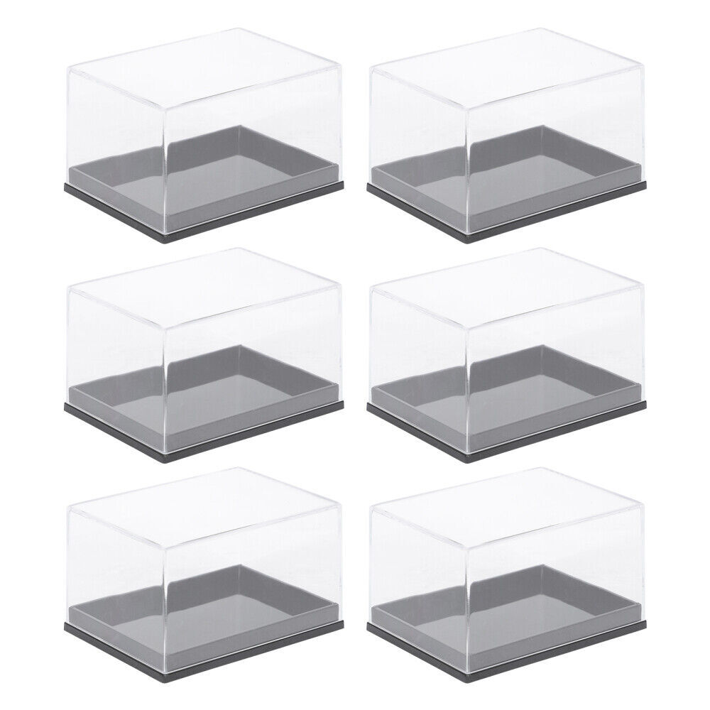 Mineral Display Specimen Box Rectangle Square Display Case Jewelry Organizer USA