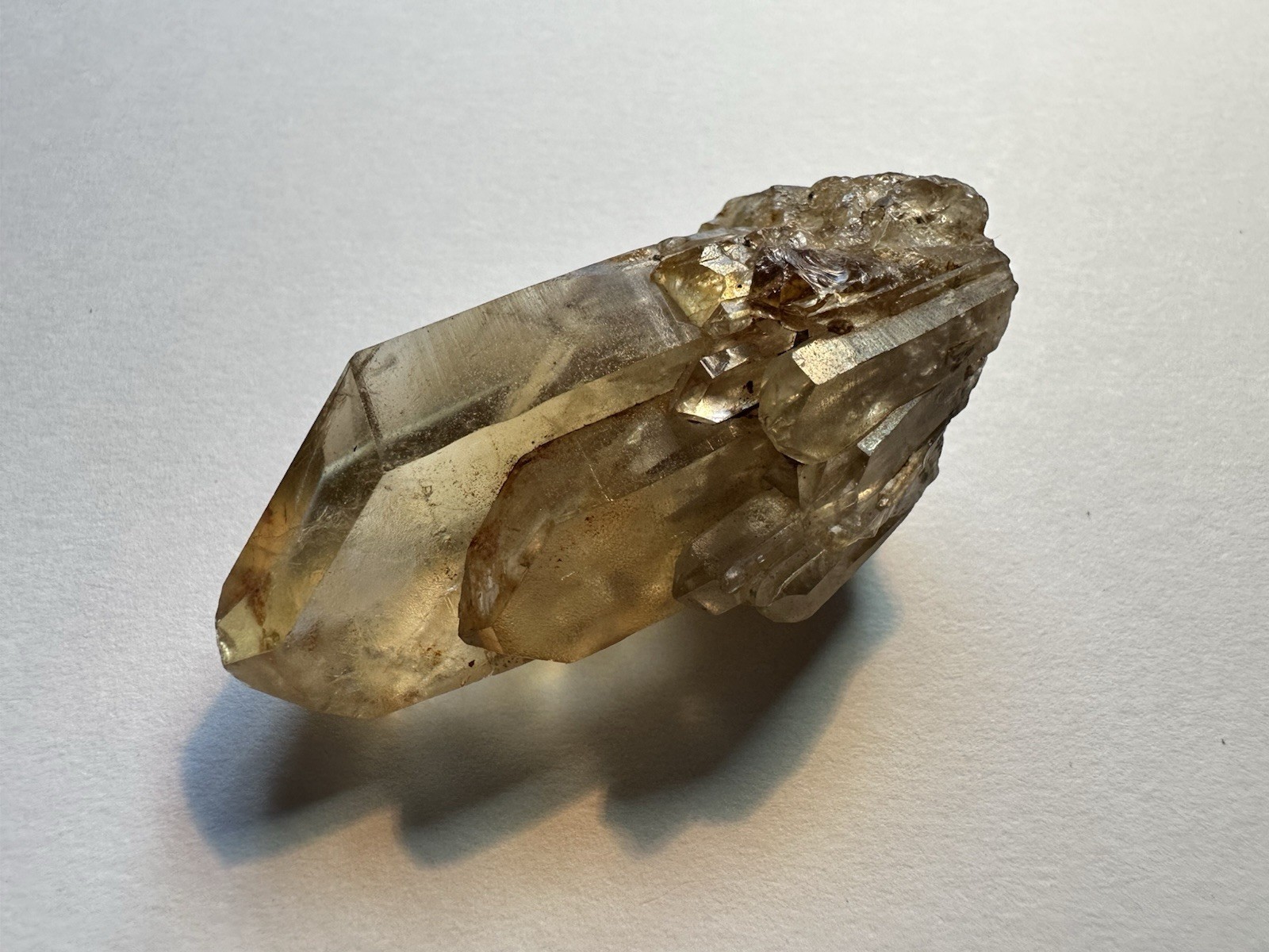 Natural Citrine Crystal Cluster Point Mineral Specimen Congo Africa