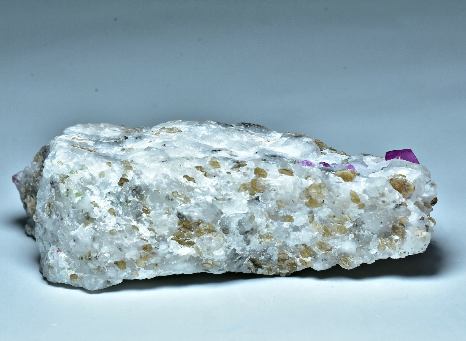 416 CT Excellent Quality Top Lustrous Ruby Crystal w/ Phlogopite Mica On Matrix