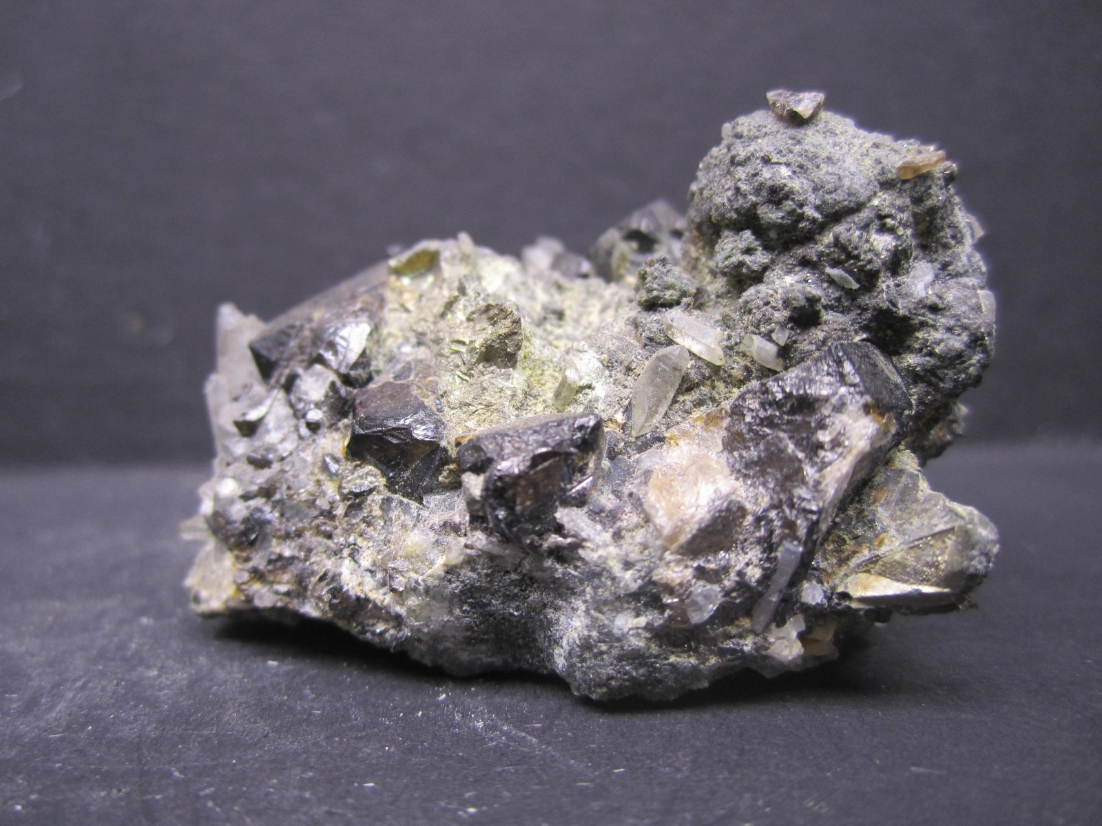 Cassiterite in Quartz, Viloco Mine, Bolivia #6