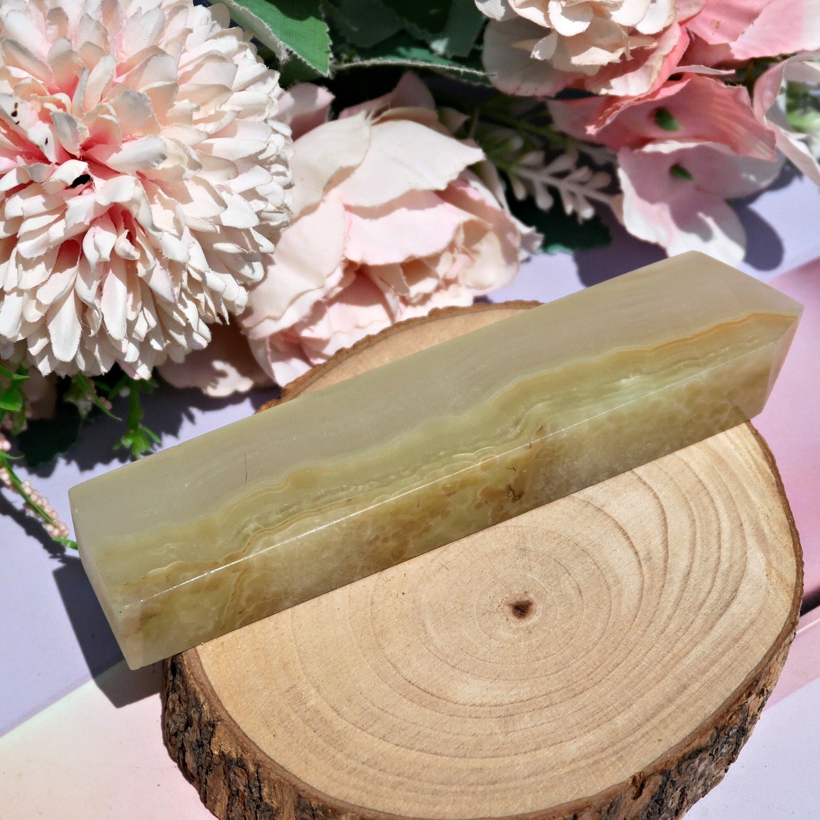 Afghan Jade Green Obelisk 11cm Natural Crystal Tower Polished Healing Gems 1PC