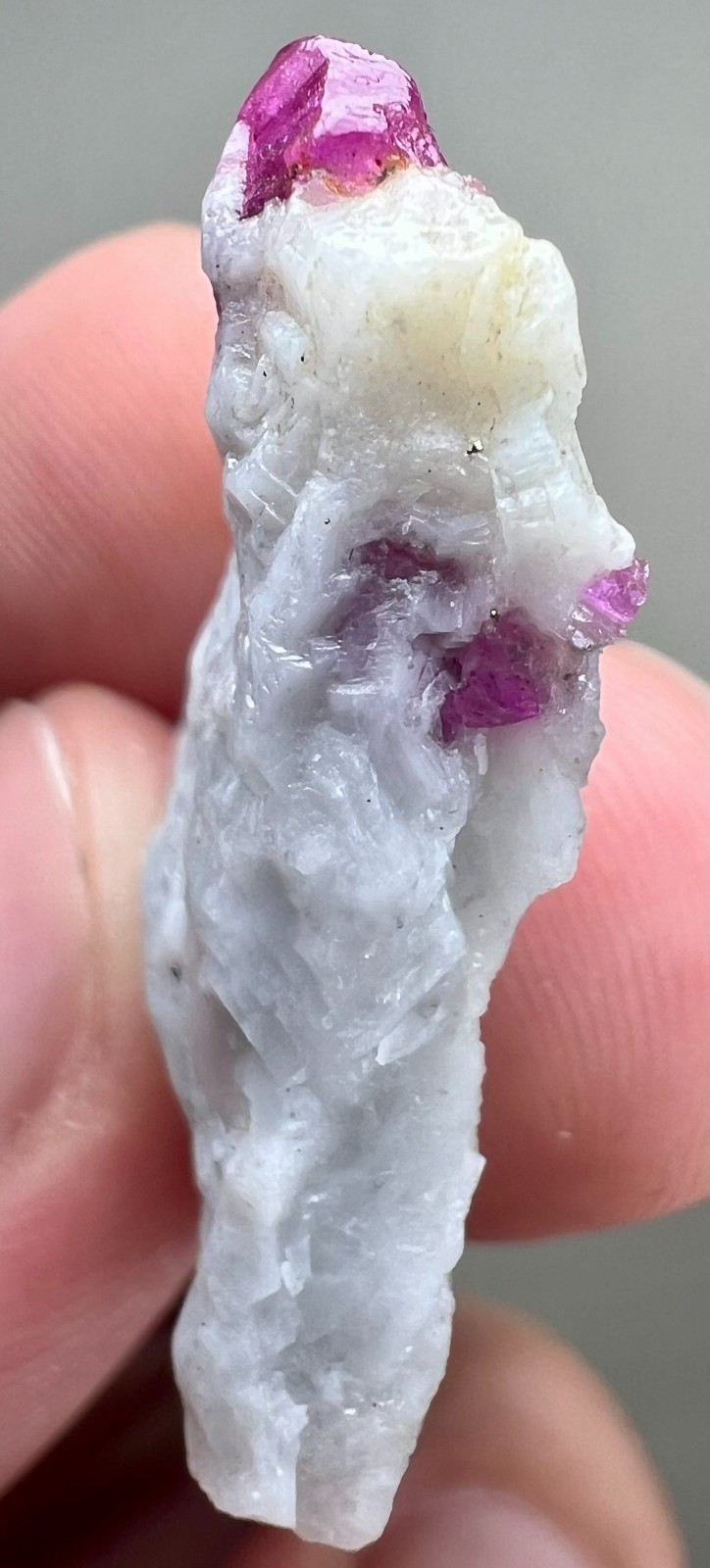 22 CT , Natural Pigeon Blood Ruby Crystal on matrix From Jegdalek Afghanistan