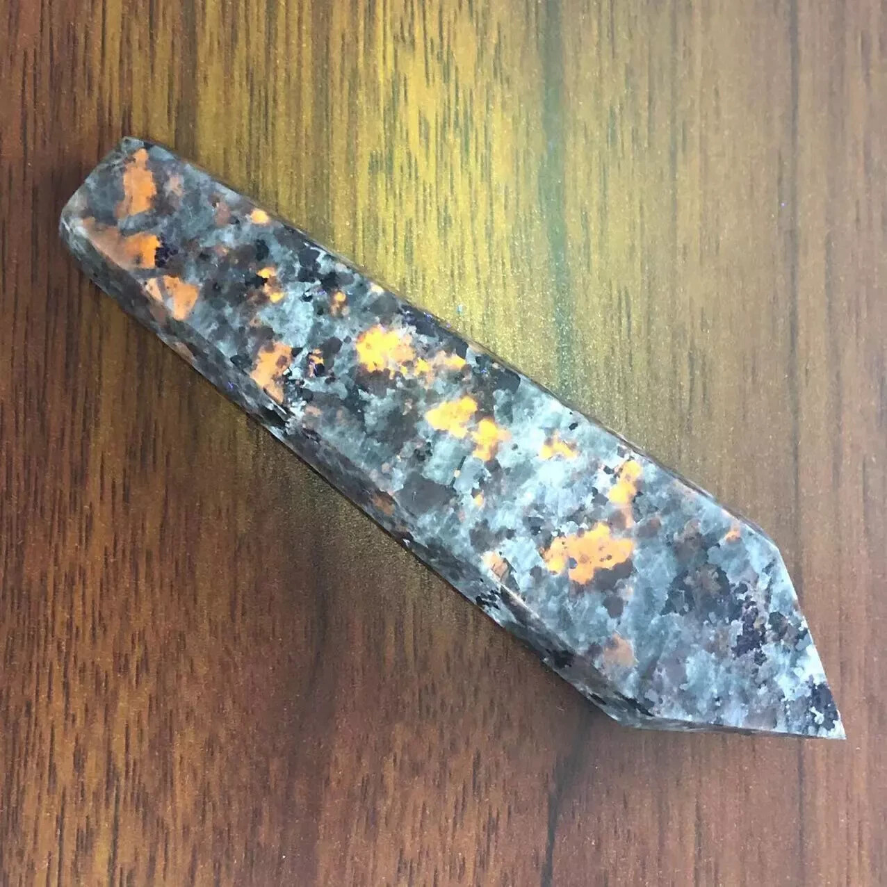 1pc Natural Yooperite Smoking Pipe Quartz Crystal Point Obelisk Wand Reiki gift