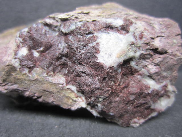 Piemontite in Rhyolite, Culp Hill, Adams County, PA #6