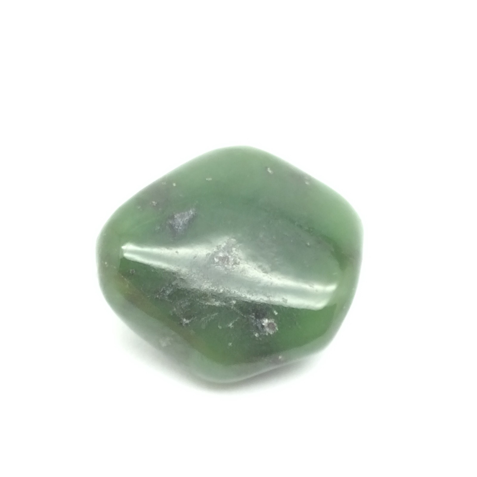 Siberian Jade Pebble Green Nephrite Jade Stone Sayan Mountain Siberia Russia #22