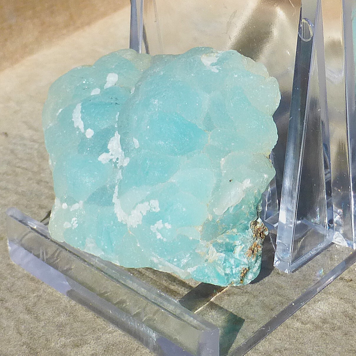 Green Smithsonite specimen Kelly Mine Complex Magdalena Mts. NM 27.35 gms