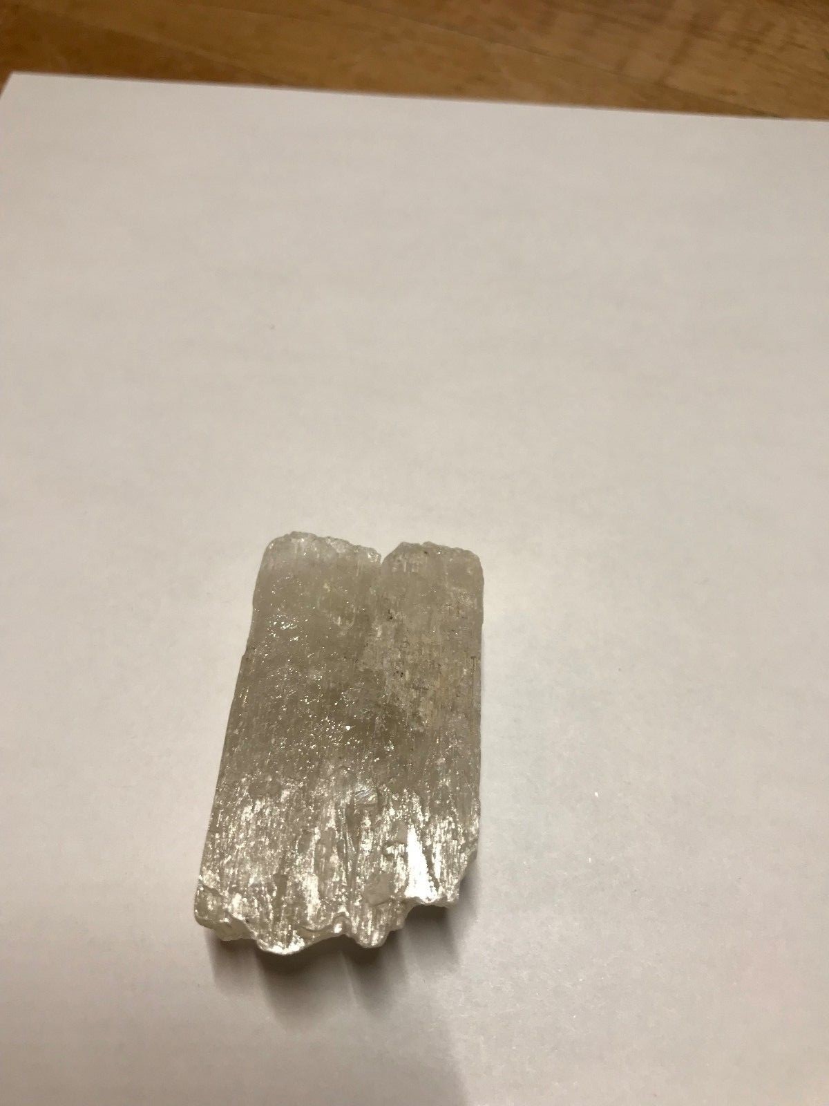 Rare Kunzite Crystal Mineral Gemstone Opaque B Grade Piece Specimen 002