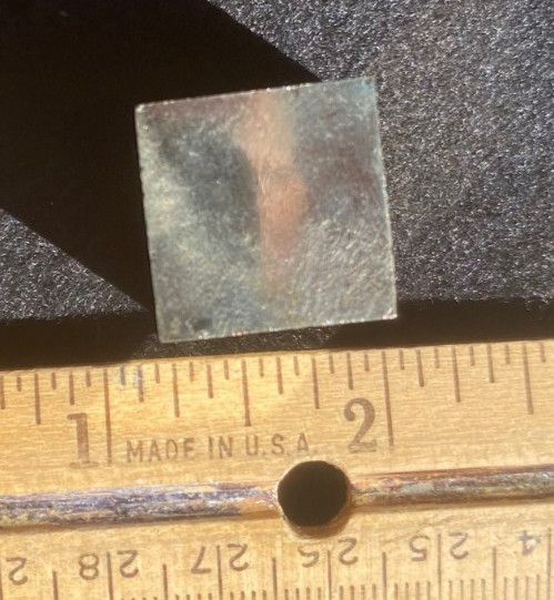 1.3 oz 1 – High Grade Natural Spanish Iron Pyrite Cubes Fools Gold Specimen
