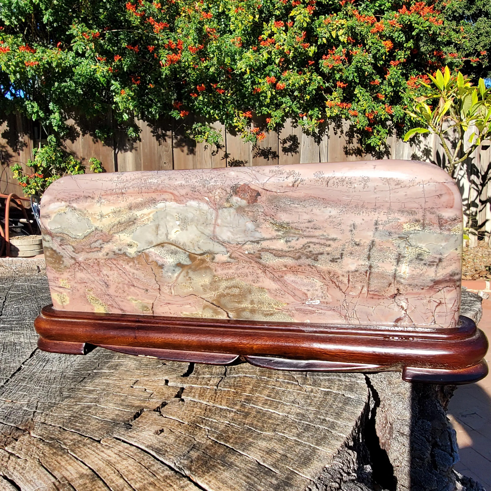 XL Picture Jasper Dendritic Pastel Display Crystal Statement Slab 2700 grams