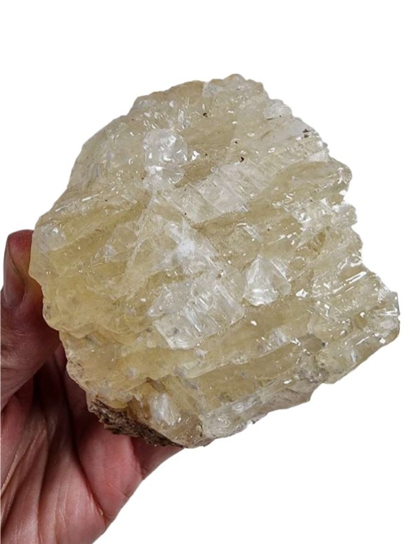 Yellow Calcite Crystal Natural Mexico 257.2 grams.