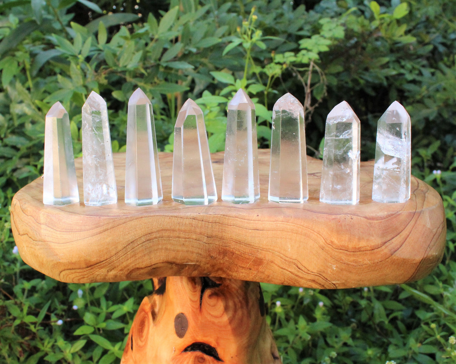 Clear Quartz Obelisk (6-Sided, ‘A’ Grade, Quartz Crystal Point, Crystal Tower)