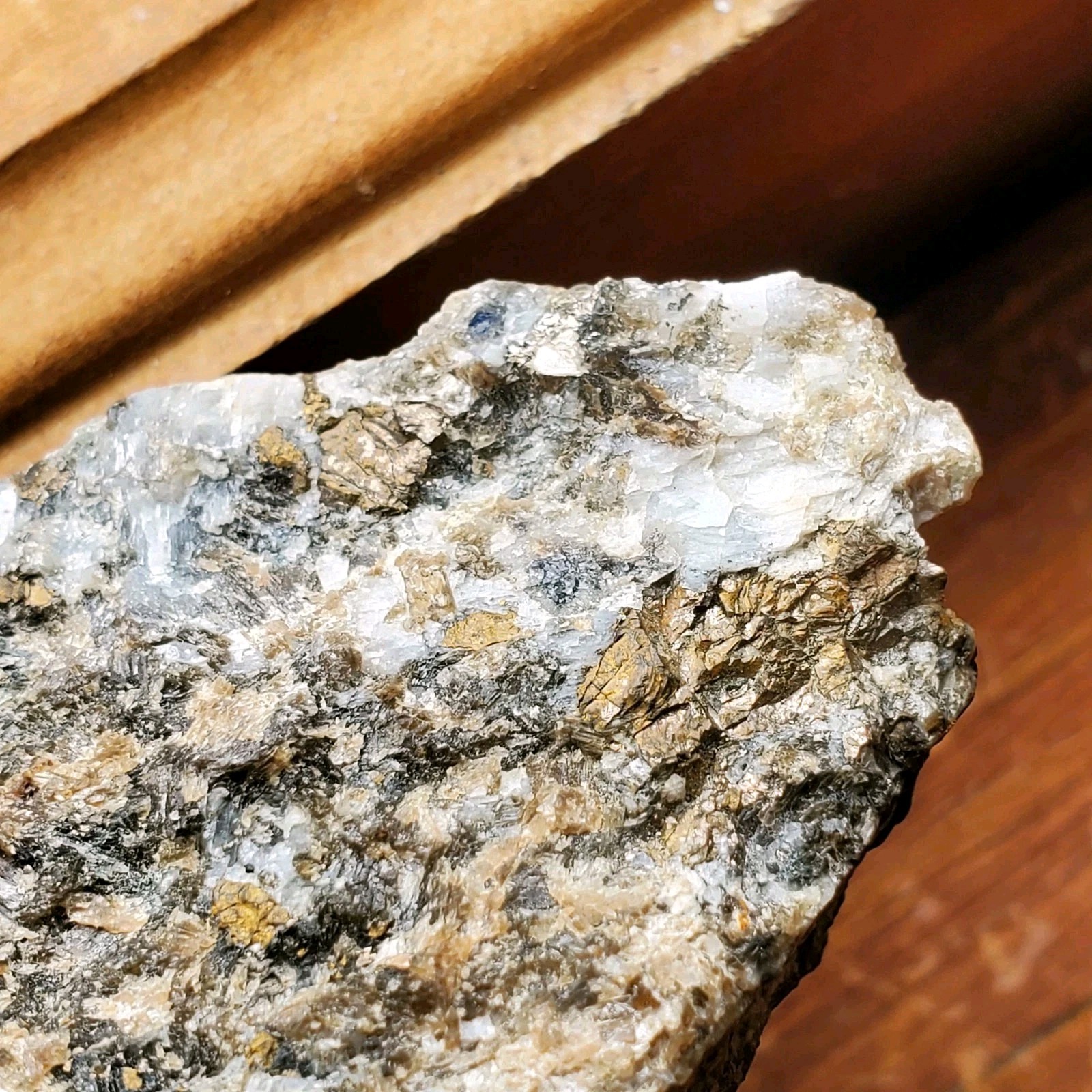 Sapphire Corundum Crystals in Matrix – Limecrest Quarry Sussex Co New Jersey NJ