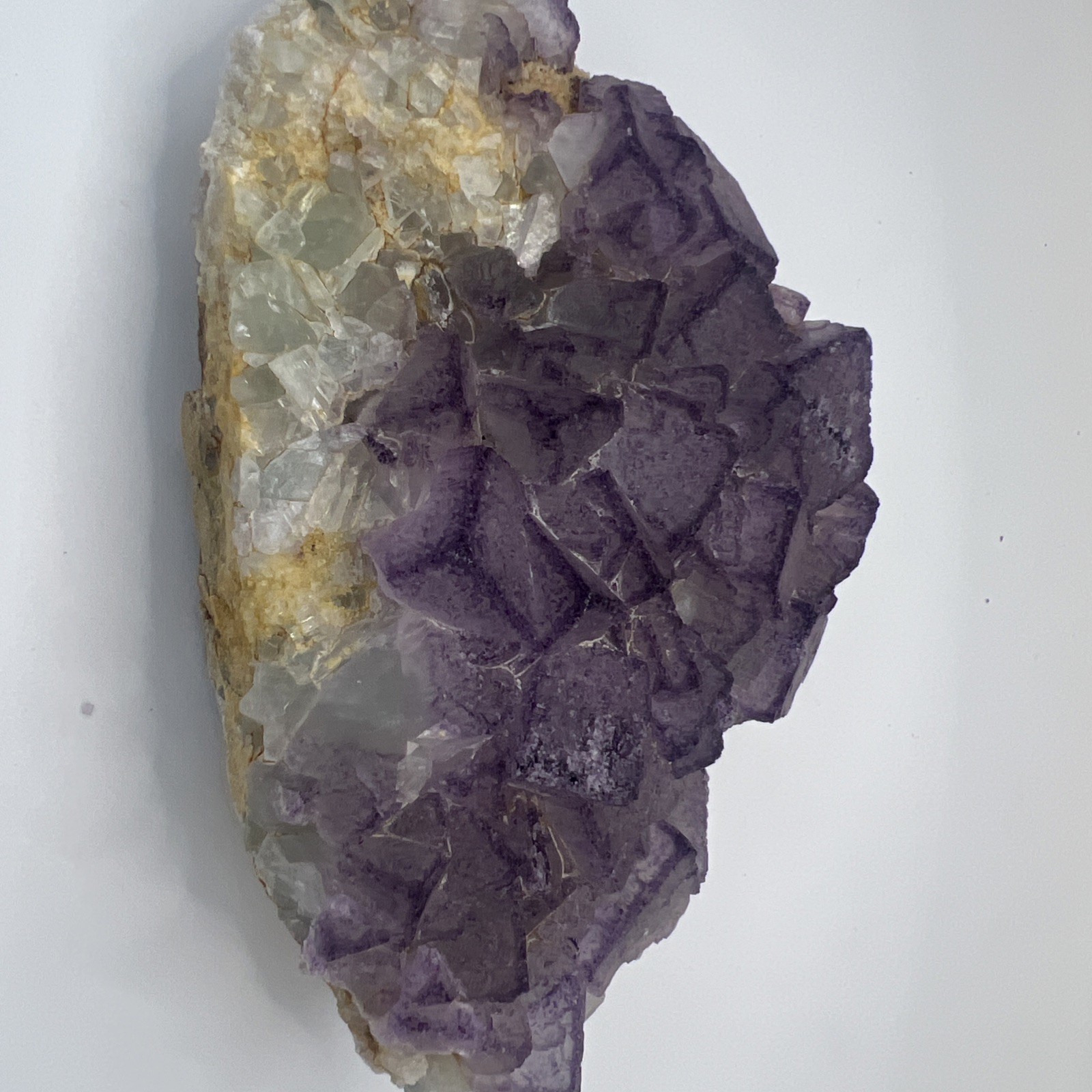 2 Pound!! Natural Guizhou QR Code Fluorite With Stand! Amazing Quality!US Seller