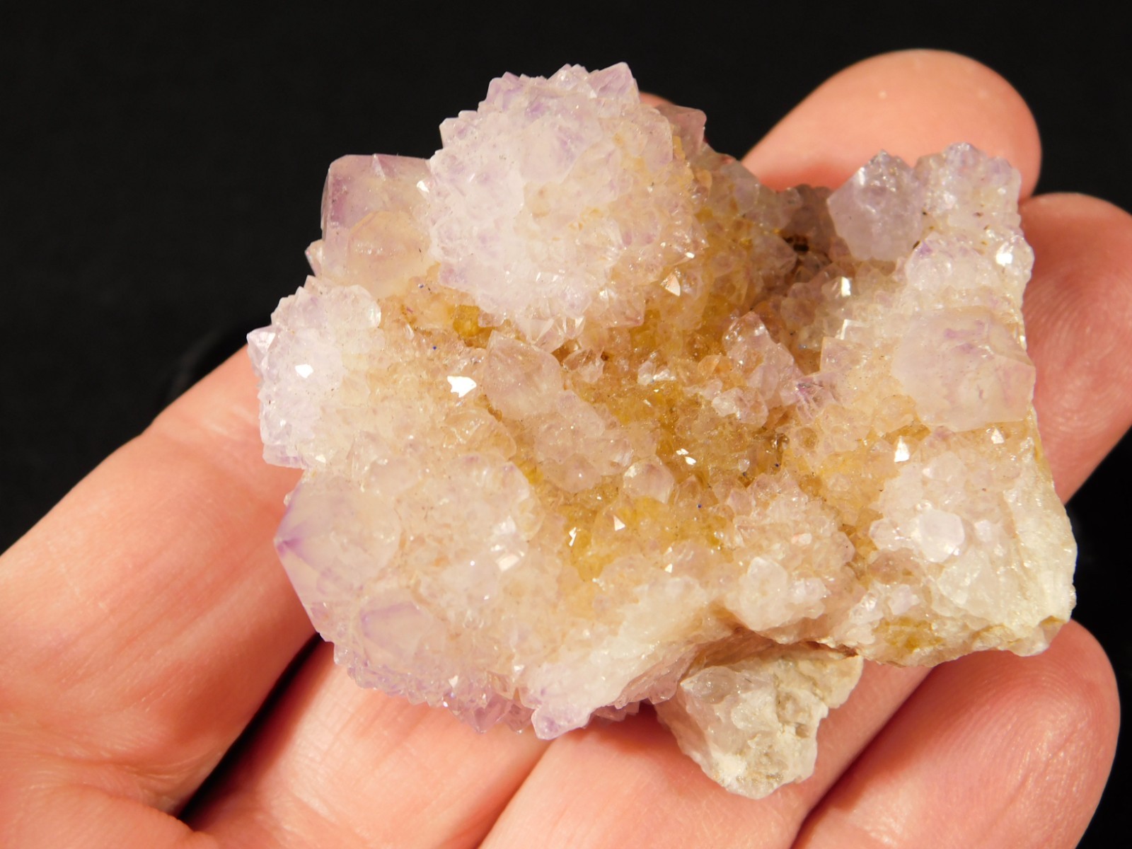 SPIRIT Quartz or CACTUS Quartz Amethyst Crystal Cluster Africa 85.5gr