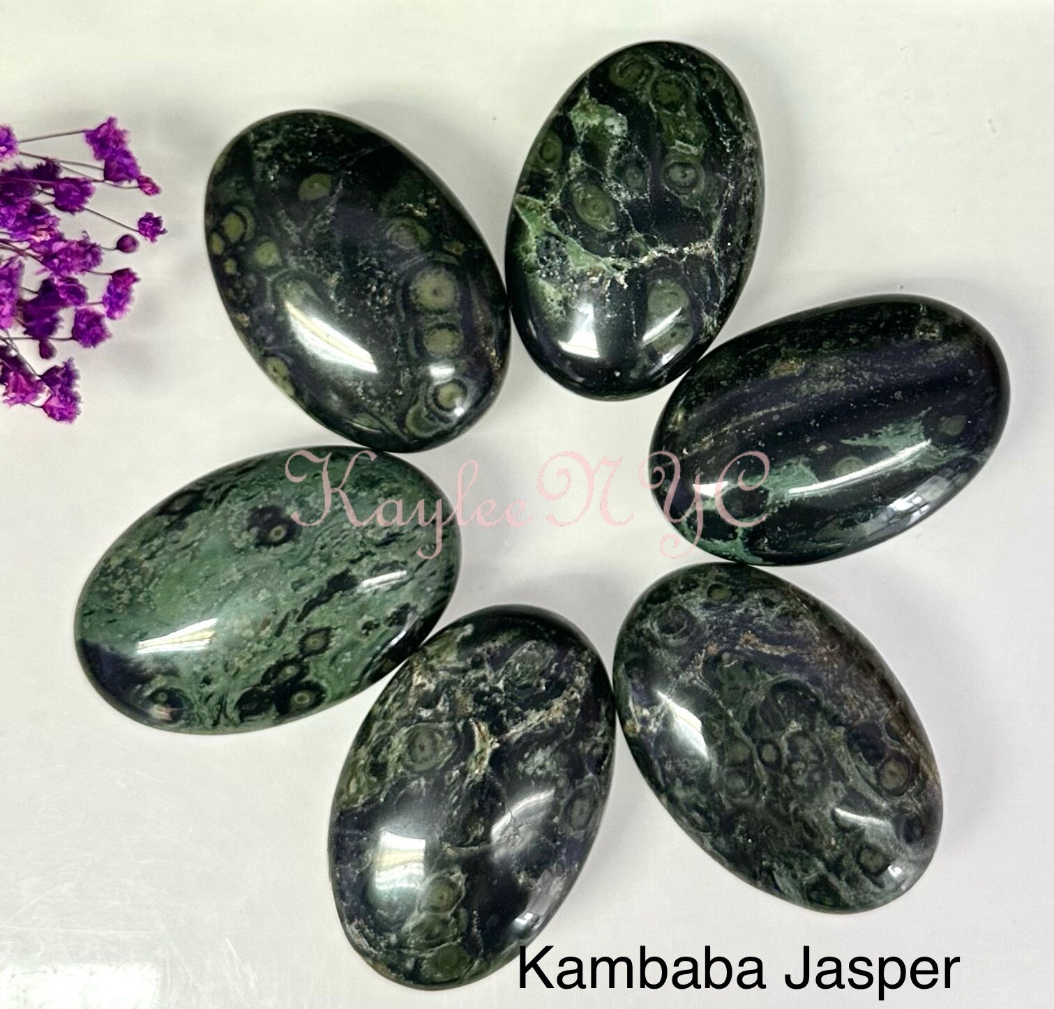 Wholesale Lot 8PCs Natural Mix Crystal Palm Stone Crystal Healing